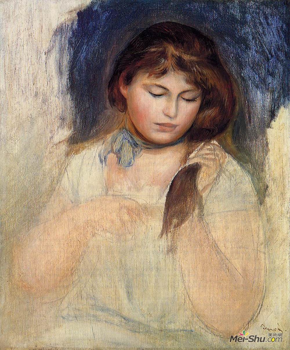 皮耶尔·奥古斯特·雷诺阿(Pierre-Auguste Renoir)高清作品《加布里埃首领》