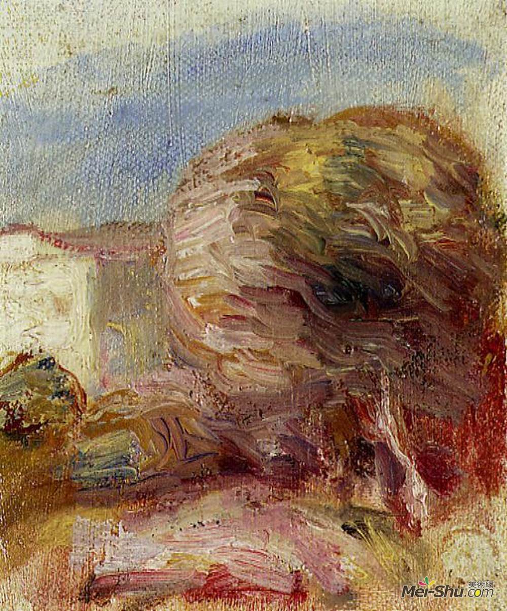 皮耶尔·奥古斯特·雷诺阿(Pierre-Auguste Renoir)高清作品《卡涅斯邮报》