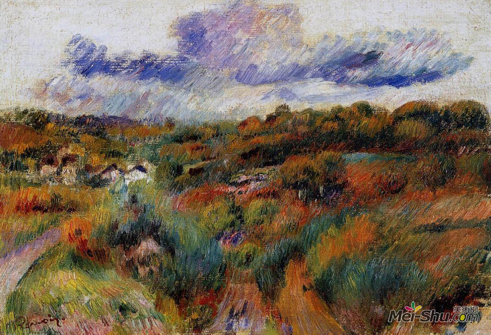 皮耶尔·奥古斯特·雷诺阿(Pierre-Auguste Renoir)高清作品《景观》