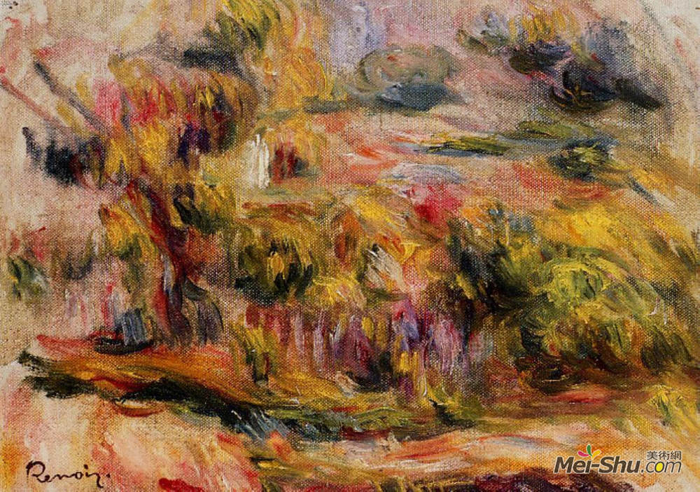 皮耶尔·奥古斯特·雷诺阿(Pierre-Auguste Renoir)高清作品《景观》
