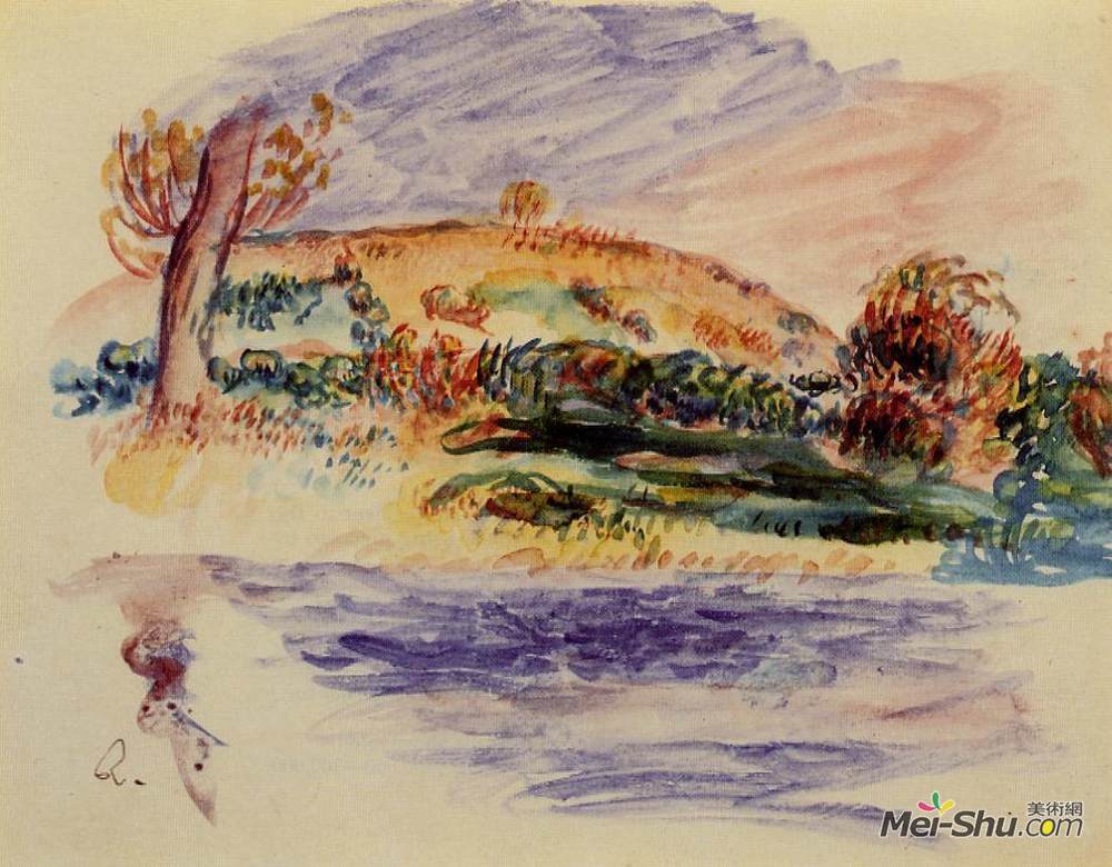 皮耶尔·奥古斯特·雷诺阿(Pierre-Auguste Renoir)高清作品《景观》