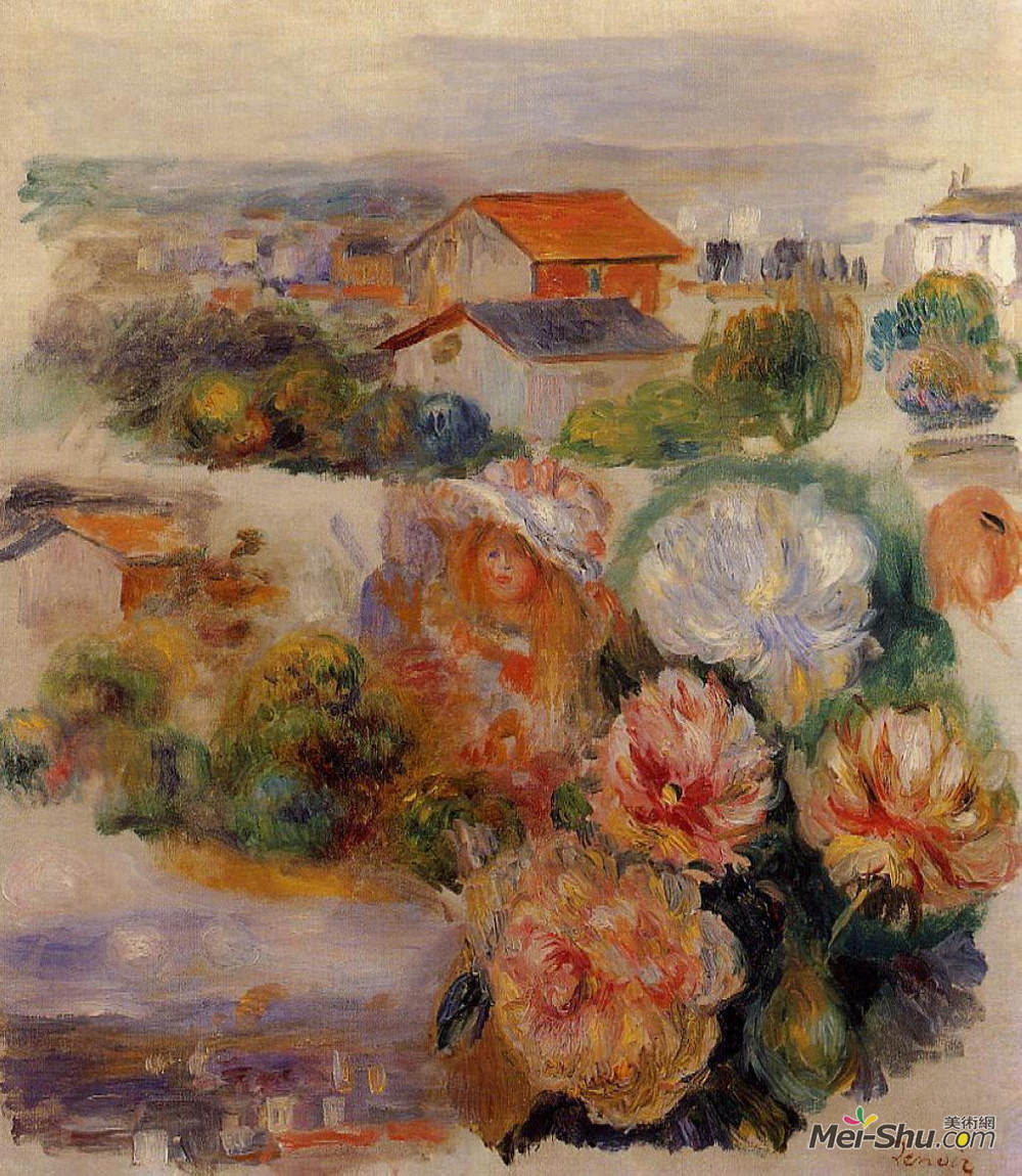 皮耶尔·奥古斯特·雷诺阿(Pierre-Auguste Renoir)高清作品《景观》