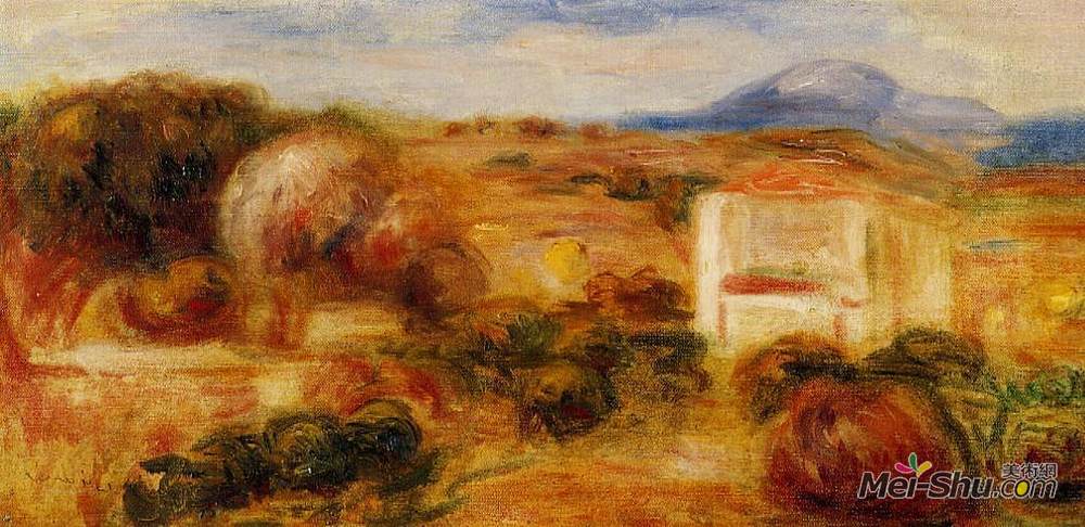 皮耶尔·奥古斯特·雷诺阿(Pierre-Auguste Renoir)高清作品《白宫景观》