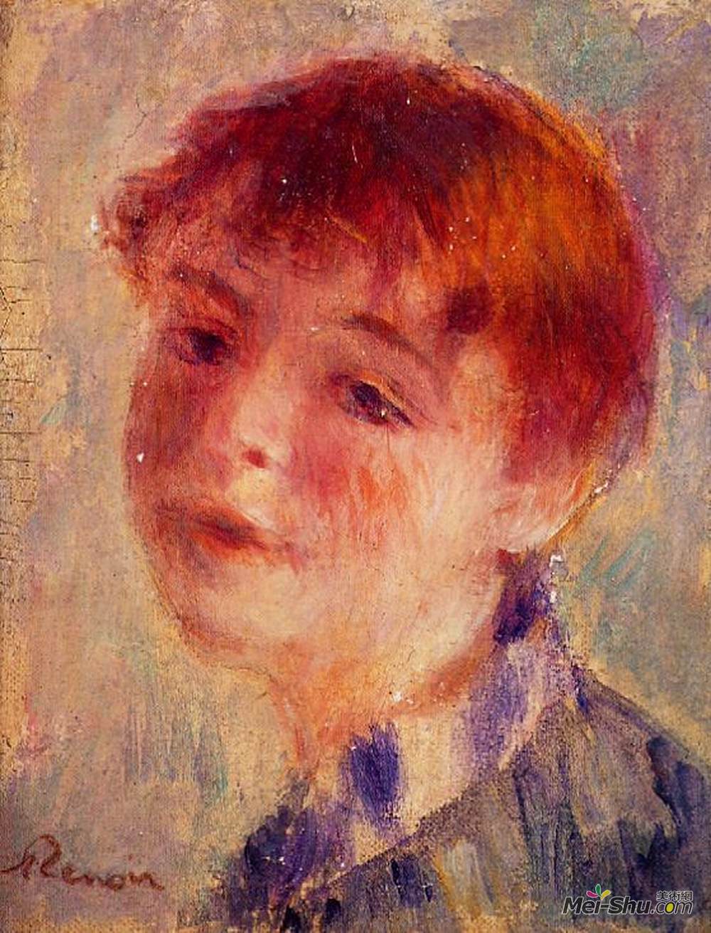 皮耶尔·奥古斯特·雷诺阿(Pierre-Auguste Renoir)高清作品《玛戈特》