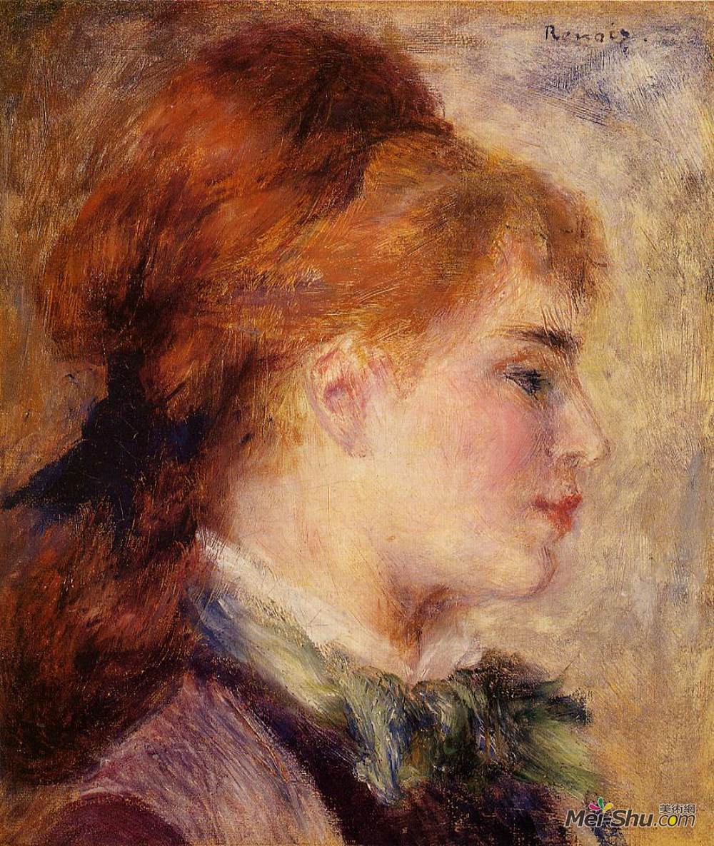 皮耶尔·奥古斯特·雷诺阿(Pierre-Auguste Renoir)高清作品《妮妮·罗培》