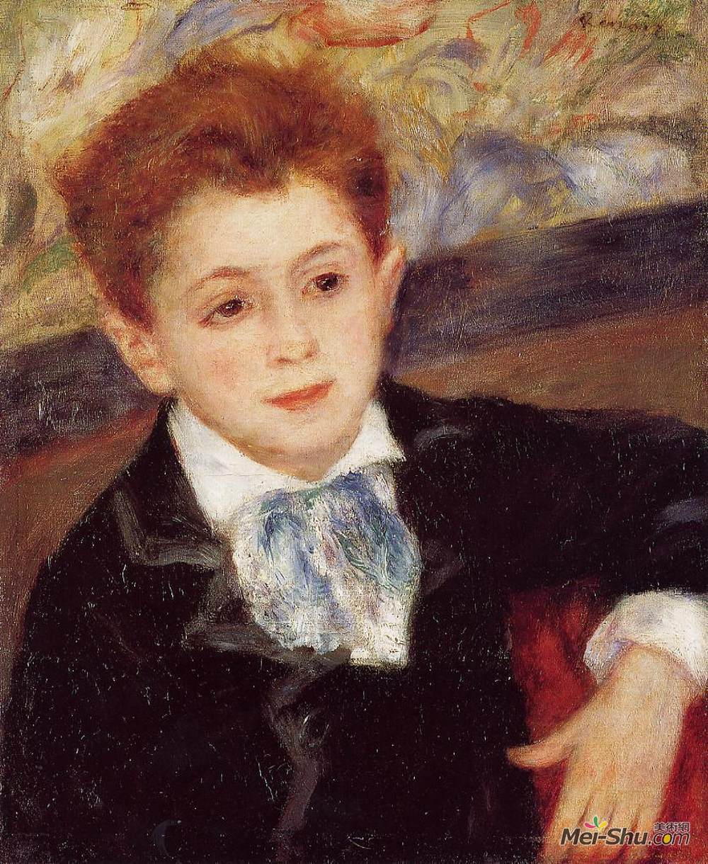 皮耶尔·奥古斯特·雷诺阿(Pierre-Auguste Renoir)高清作品《保罗梅尼埃》