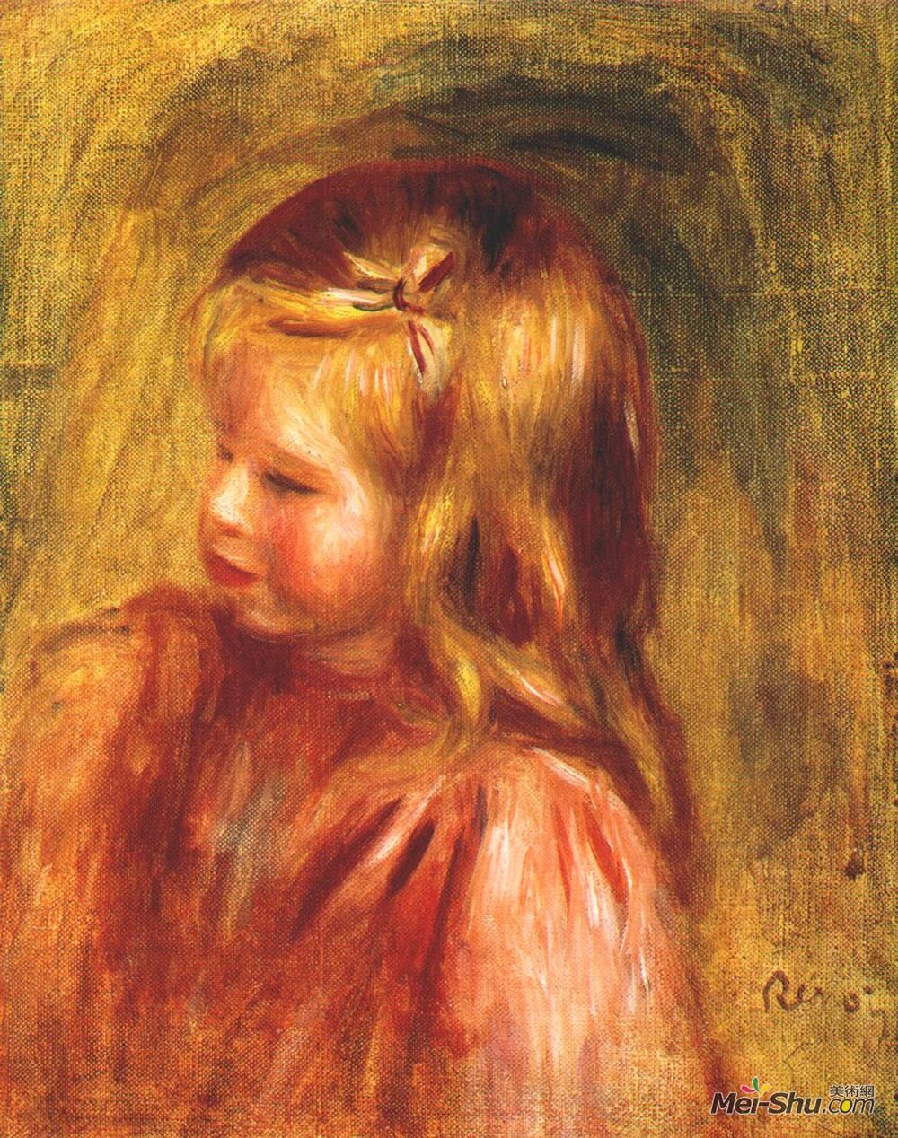 皮耶尔·奥古斯特·雷诺阿(Pierre-Auguste Renoir)高清作品《椰子肖像》