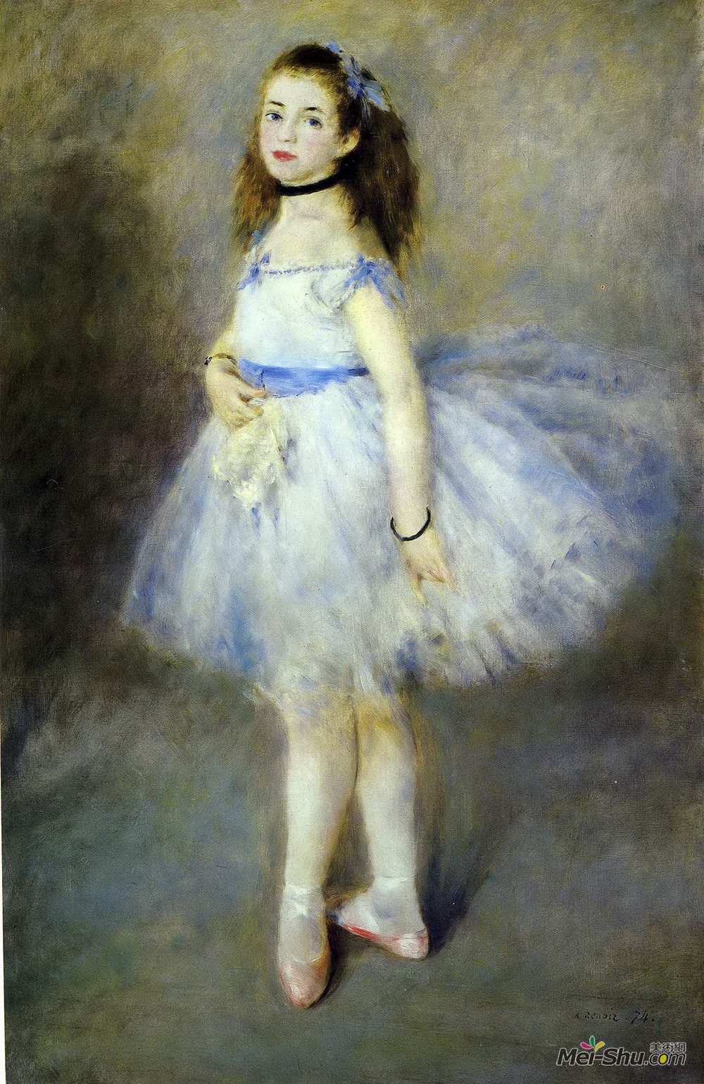 皮耶尔·奥古斯特·雷诺阿(Pierre-Auguste Renoir)高清作品《舞蹈家》