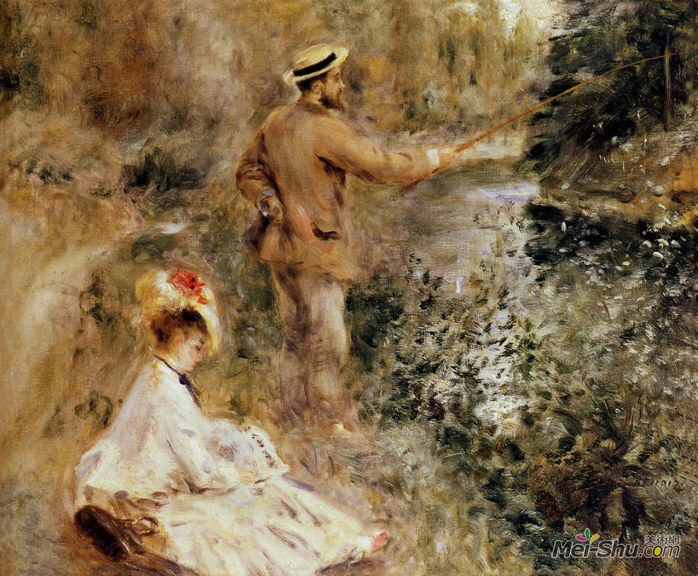 皮耶尔·奥古斯特·雷诺阿(Pierre-Auguste Renoir)高清作品《渔夫》