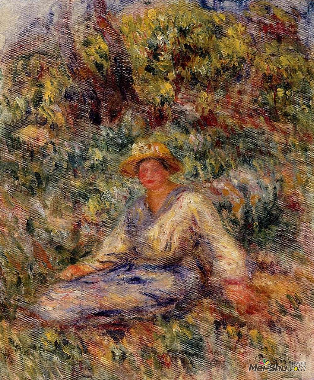 皮耶尔·奥古斯特·雷诺阿(Pierre-Auguste Renoir)高清作品《未检测到》