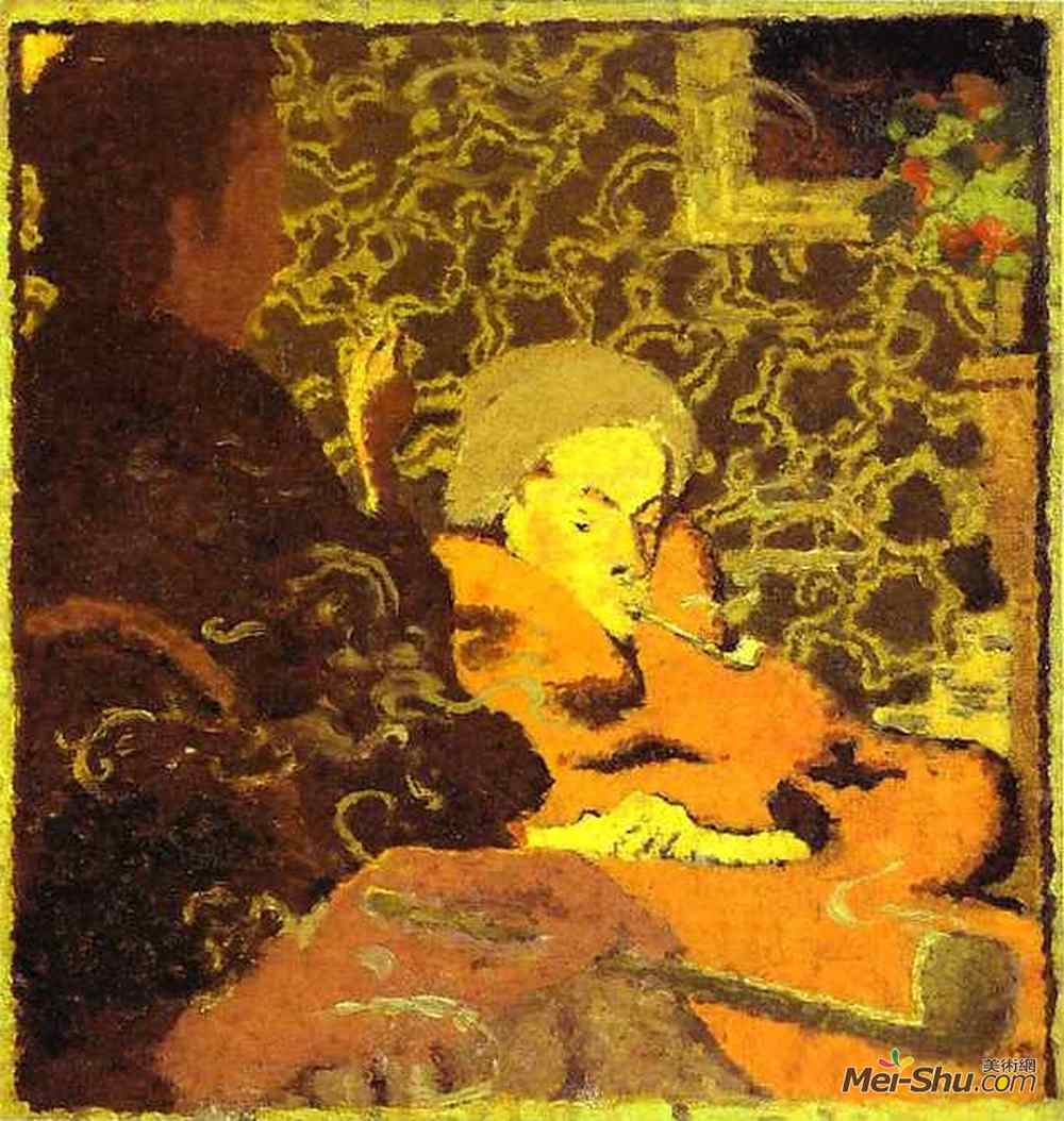 皮尔·波纳尔(Pierre Bonnard)高清作品《亲密关系》