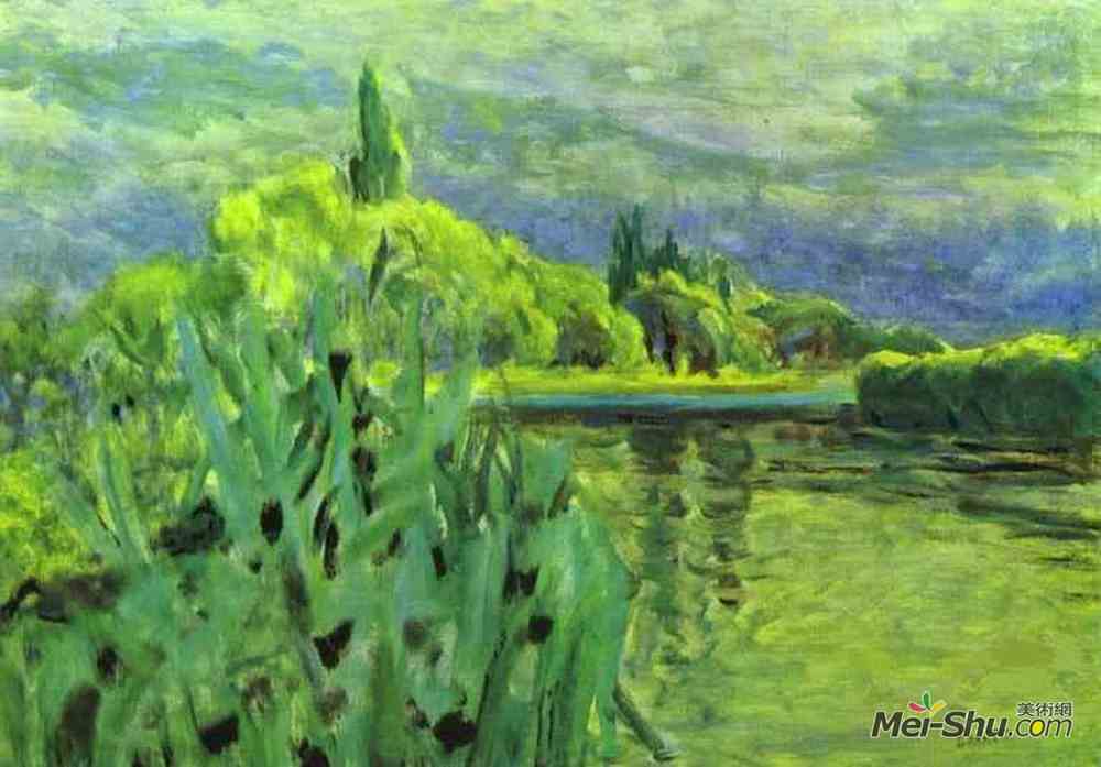 皮尔·波纳尔(Pierre Bonnard)高清作品《塞纳河》