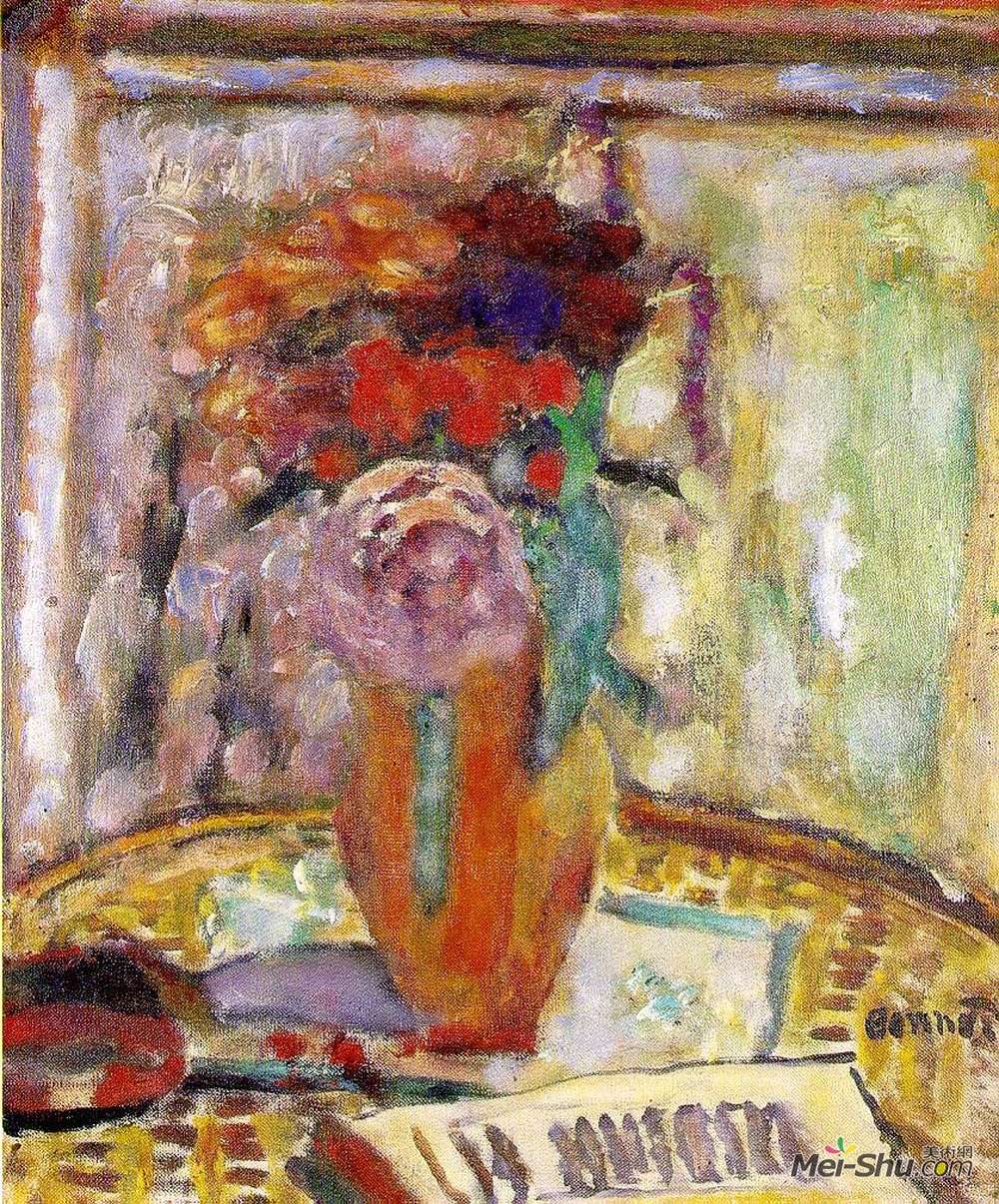 皮尔·波纳尔(Pierre Bonnard)高清作品《花瓶》