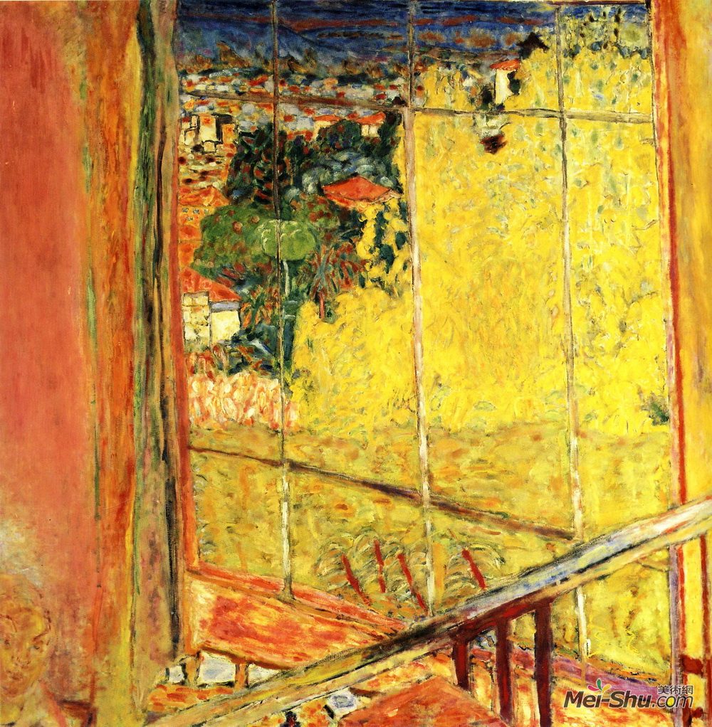 皮尔·波纳尔(Pierre Bonnard)高清作品《含羞草工作室》