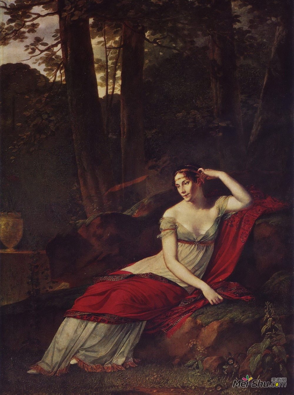 皮埃尔·保罗·普吕东(Pierre-Paul Prud'hon)高清作品《约瑟芬皇后画像》