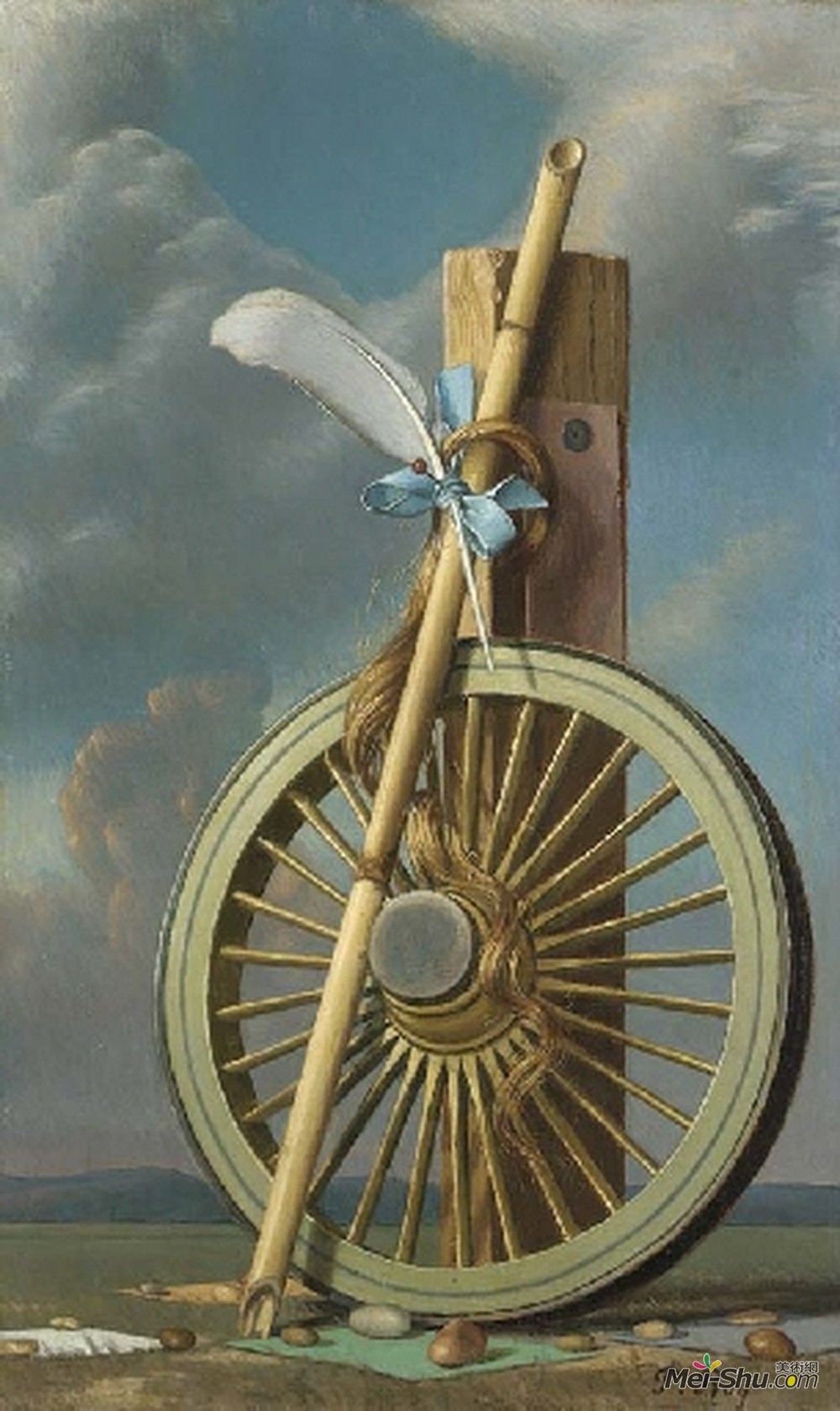 皮尔·罗伊(Pierre Roy)高清作品《洛杉矶财富榜》