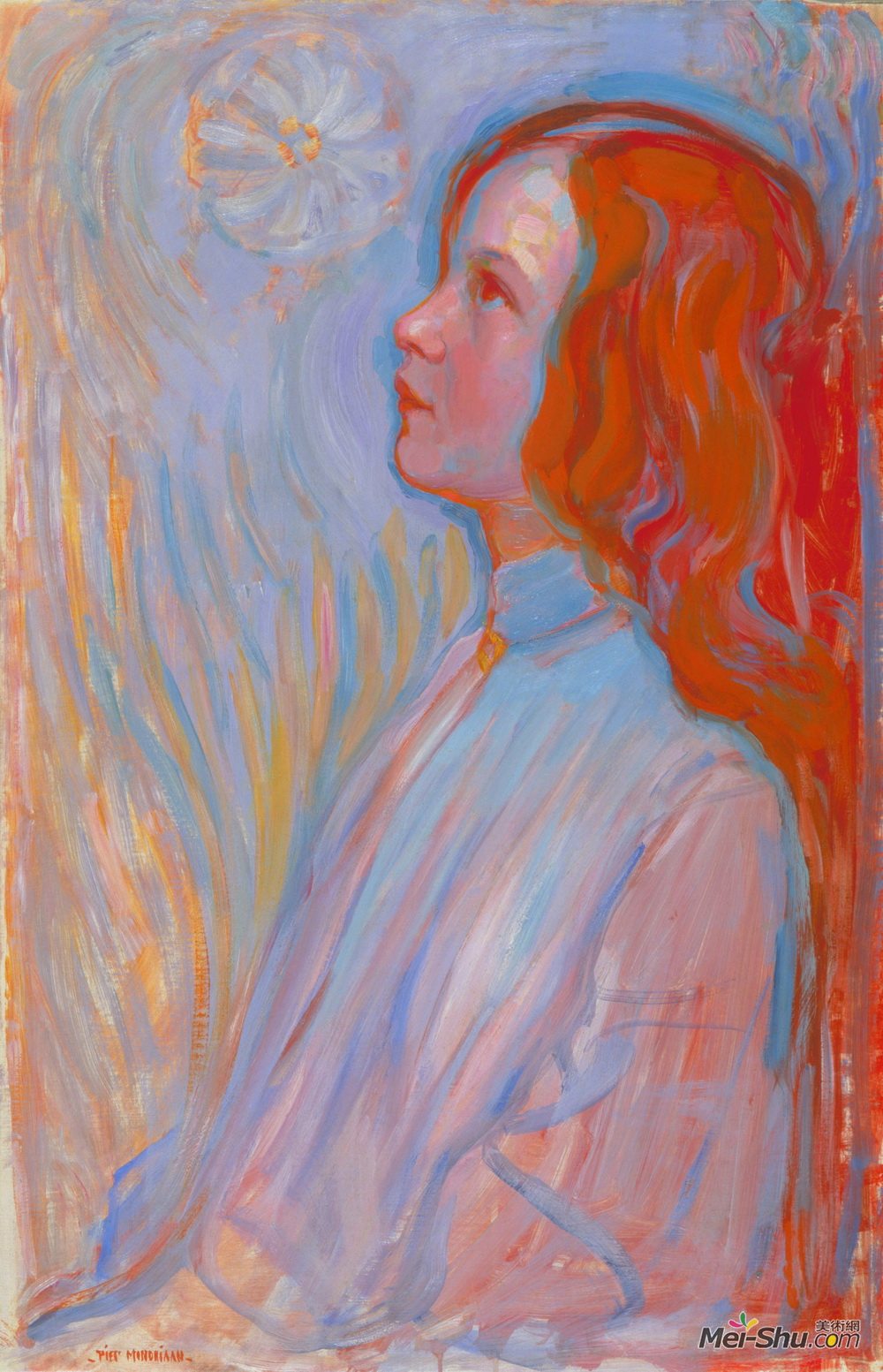 皮特·蒙德里安(Piet Mondrian)高清作品《奉献》