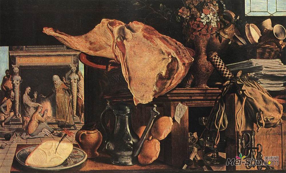 彼得·艾尔特森(Pieter Aertsen)高清作品《静物》