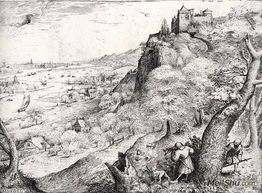 彼得·勃鲁盖尔(Pieter Bruegel the Elder)高清作品《野兔狩猎》