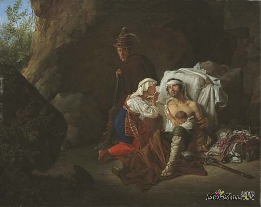 彼得凡汉赛尔(Pieter van Hanselaere)高清作品《Le Brigand Bless&é》