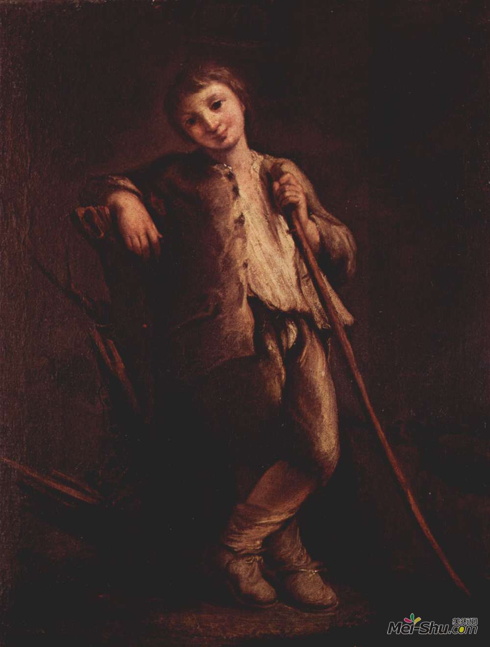 彼得罗·隆吉(Pietro Longhi)高清作品《牧童》