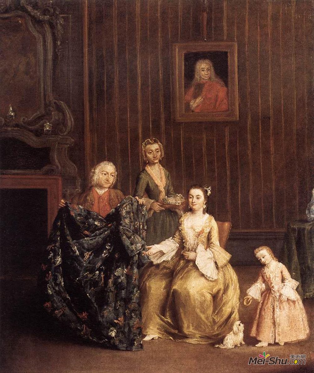彼得罗·隆吉(Pietro Longhi)高清作品《裁缝》