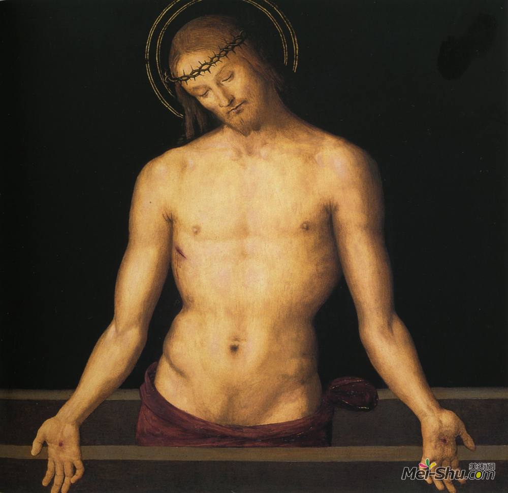 彼得罗·贝鲁吉诺(Pietro Perugino)高清作品《基督在石棺上》