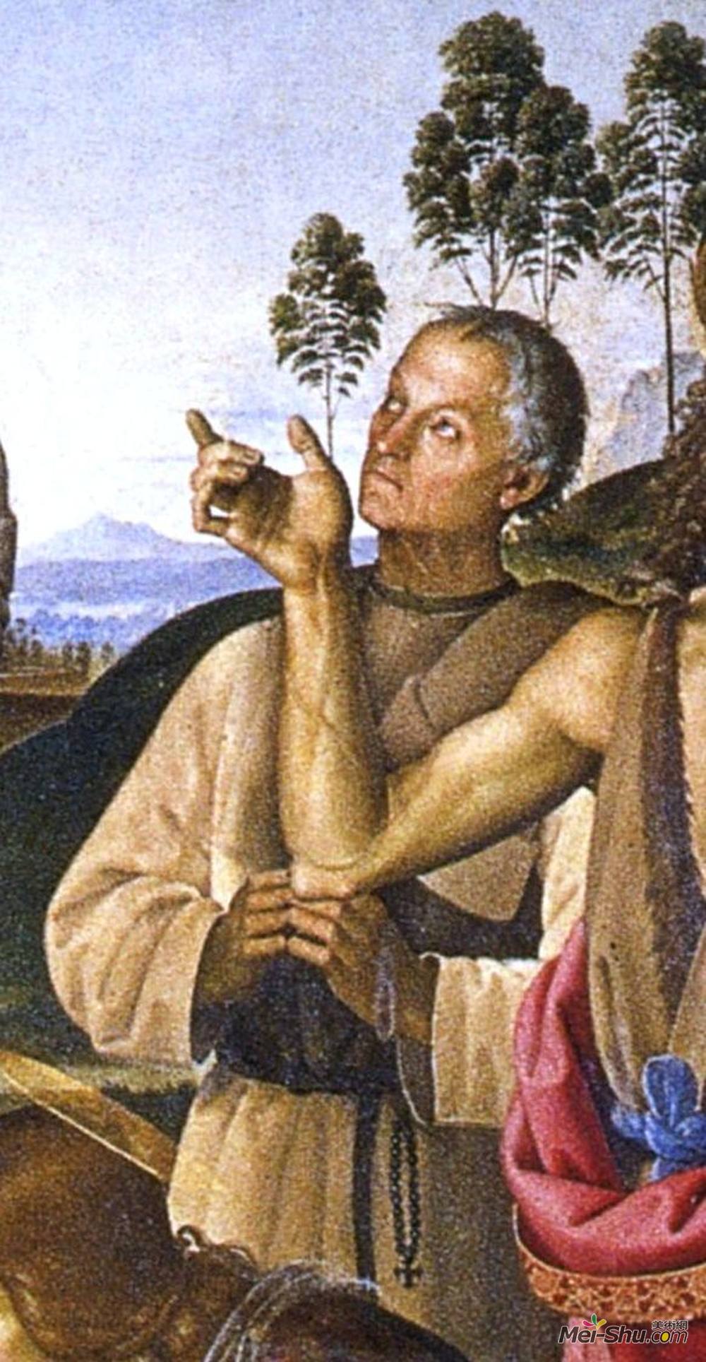 彼得罗·贝鲁吉诺(Pietro Perugino)高清作品《乔凡尼科伦比尼》