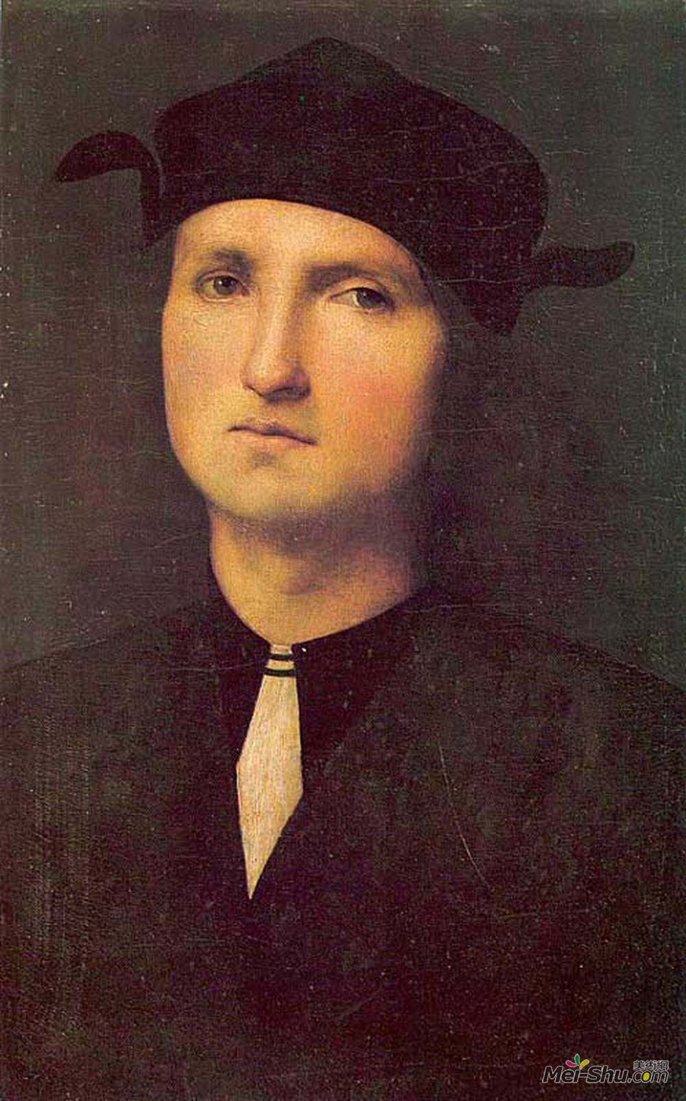 彼得罗·贝鲁吉诺(Pietro Perugino)高清作品《一名年轻男子的画像》