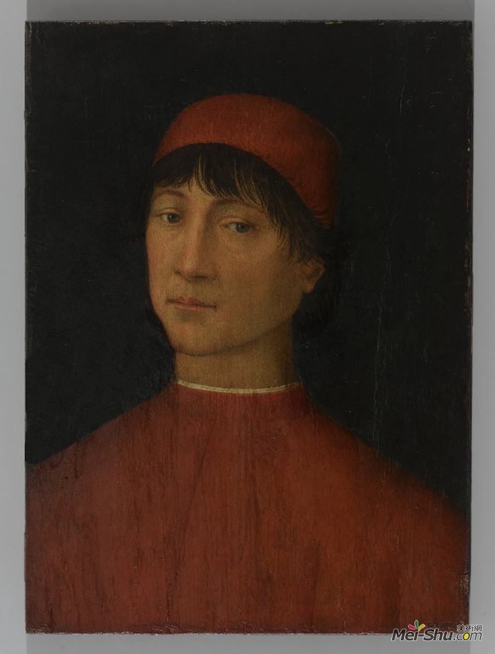 宾杜里乔(Pinturicchio)高清作品《年轻人的肖像》