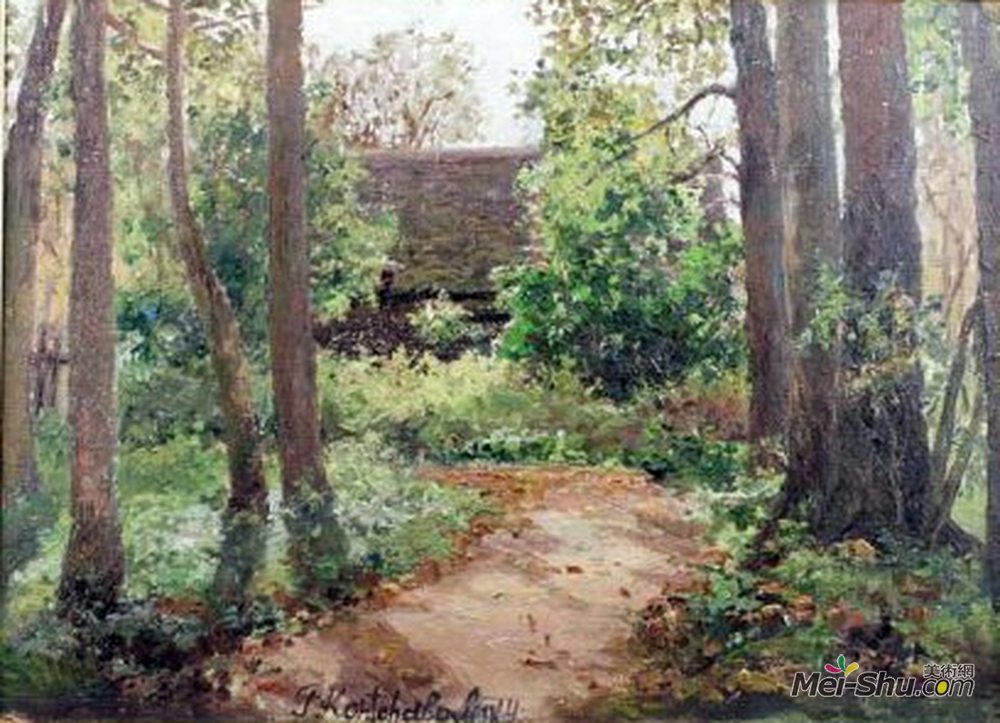 孔科洛夫茨基(Pyotr Konchalovsky)高清作品《景观》