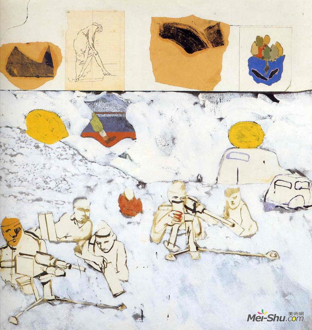 罗那德?布路克斯?齐塔伊(R. B. Kitaj)高清作品《你知道那个国家吗？》