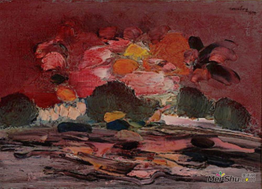 拉尔夫·罗斯伯勒格(Ralph Rosenborg)高清作品《蒙海根岛海景》
