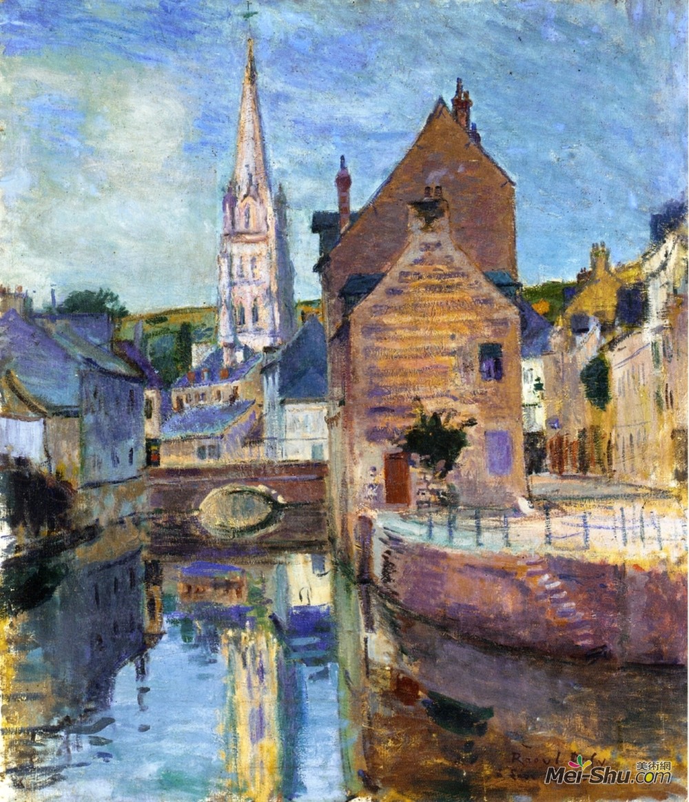 劳尔·杜飞(Raoul Dufy)高清作品《哈弗勒》