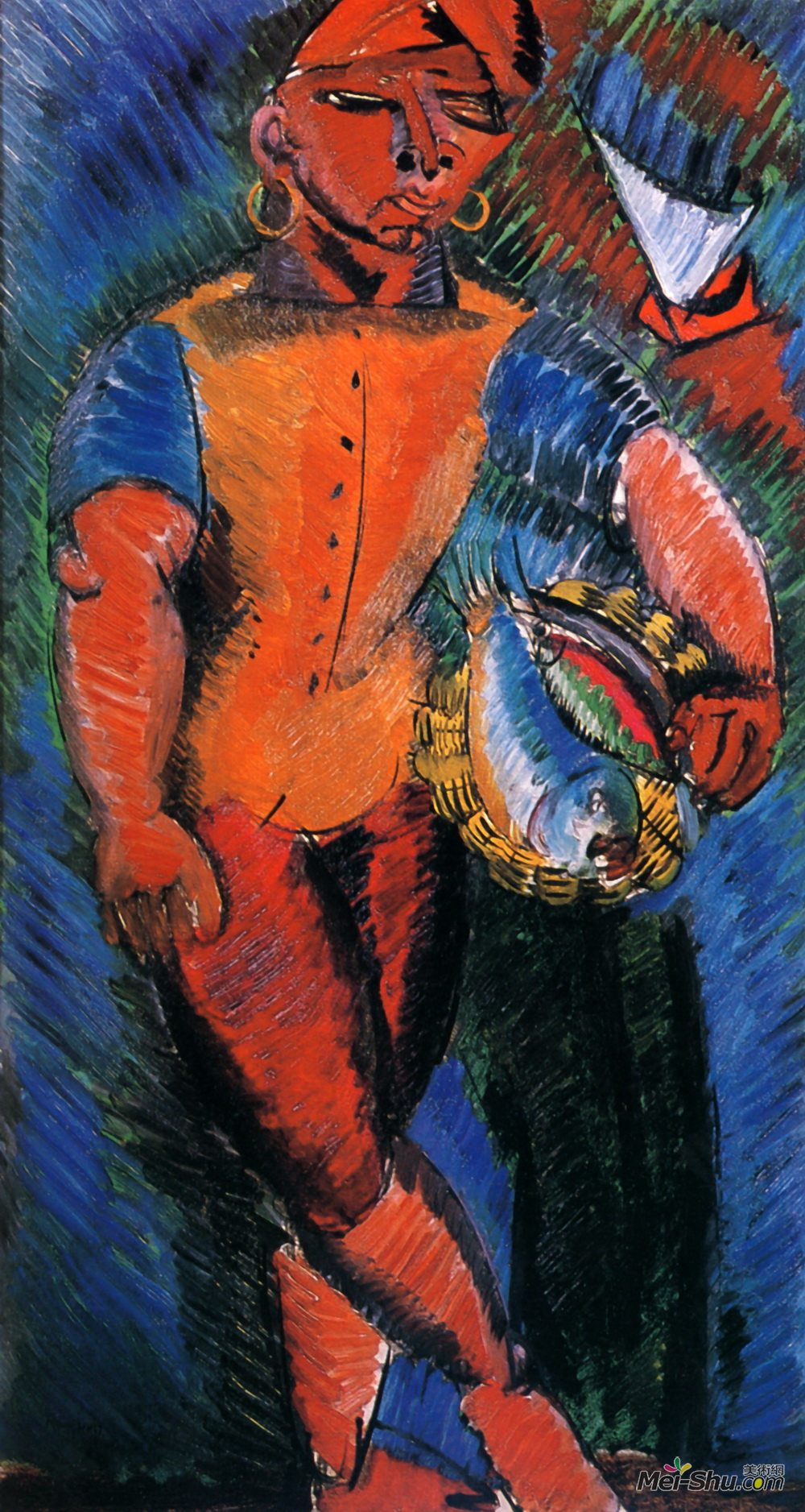 劳尔·杜飞(Raoul Dufy)高清作品《那不勒斯渔夫》