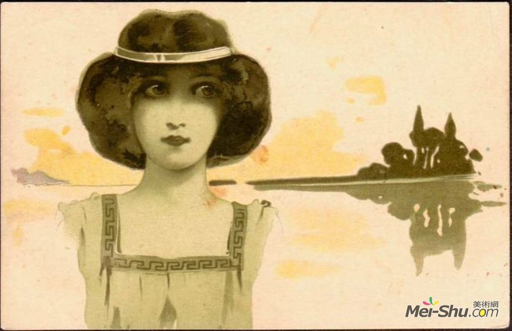 拉斐尔基什内尔(Raphael Kirchner)高清作品《未知》
