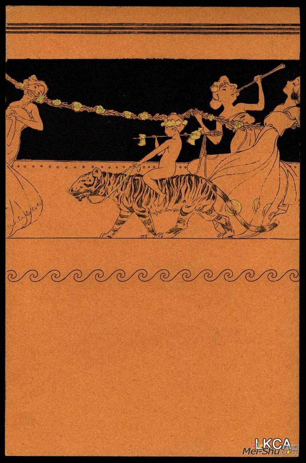 拉斐尔基什内尔(Raphael Kirchner)高清作品《古希腊风光》