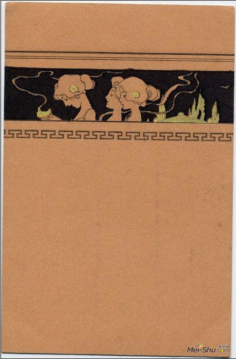 拉斐尔基什内尔(Raphael Kirchner)高清作品《古希腊风光》