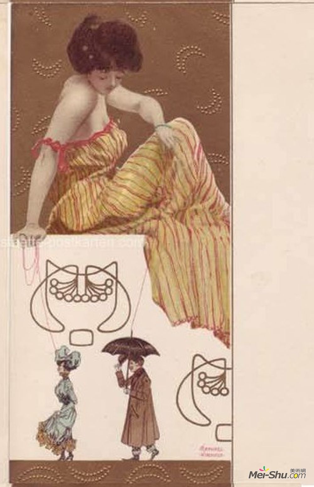 拉斐尔基什内尔(Raphael Kirchner)高清作品《牵线木偶》