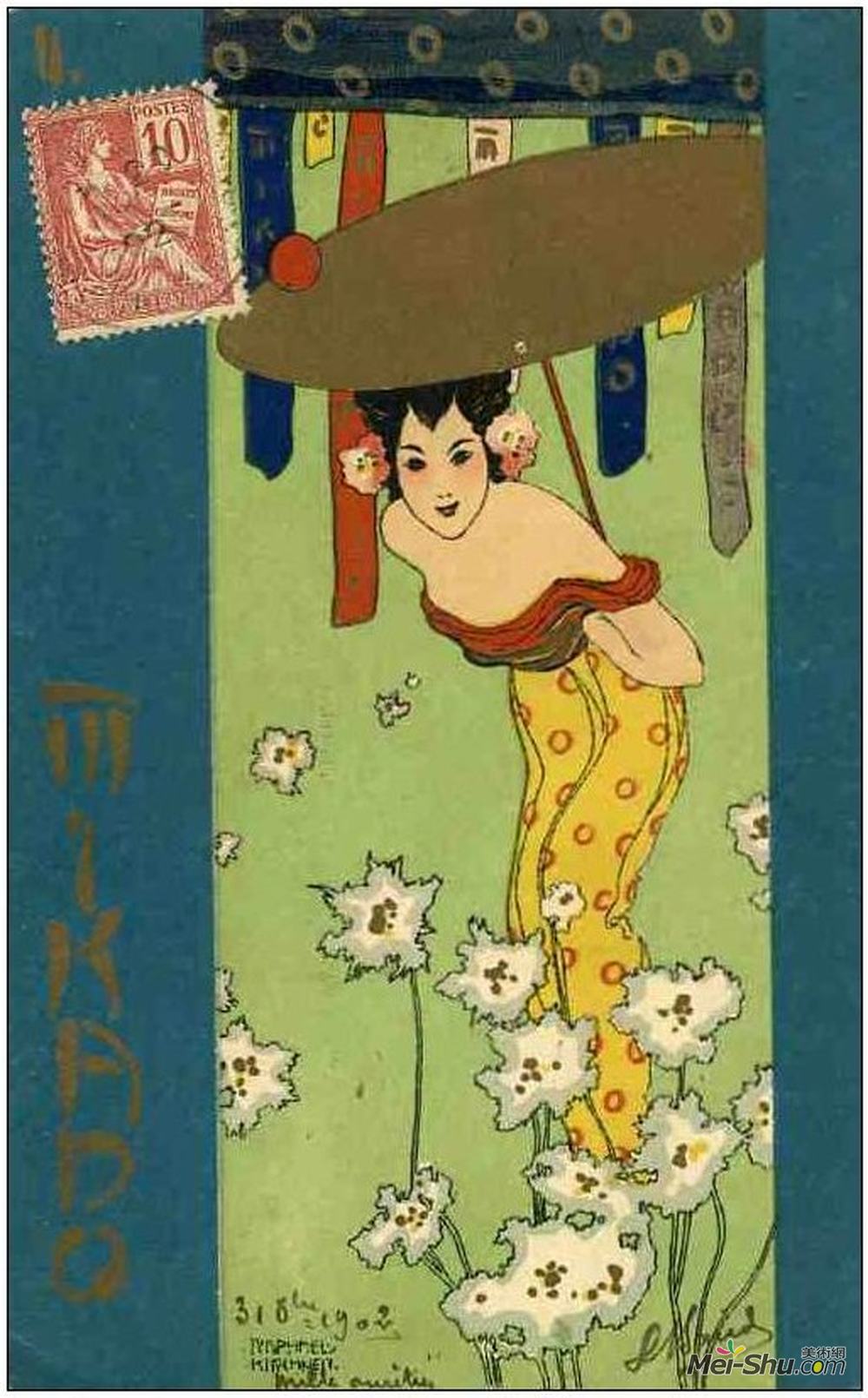 拉斐尔基什内尔(Raphael Kirchner)高清作品《天皇》