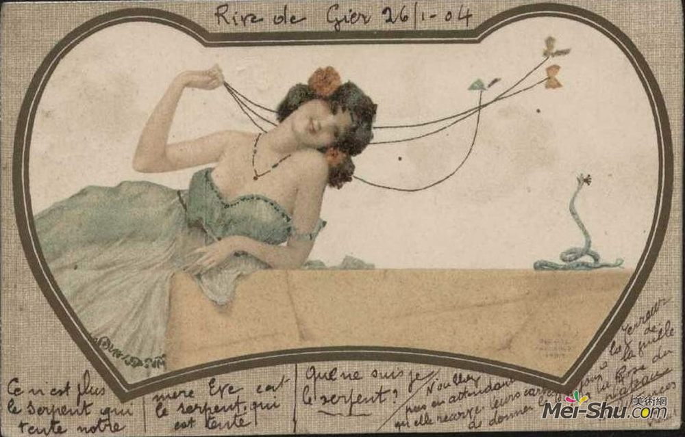 拉斐尔基什内尔(Raphael Kirchner)高清作品《寓言》