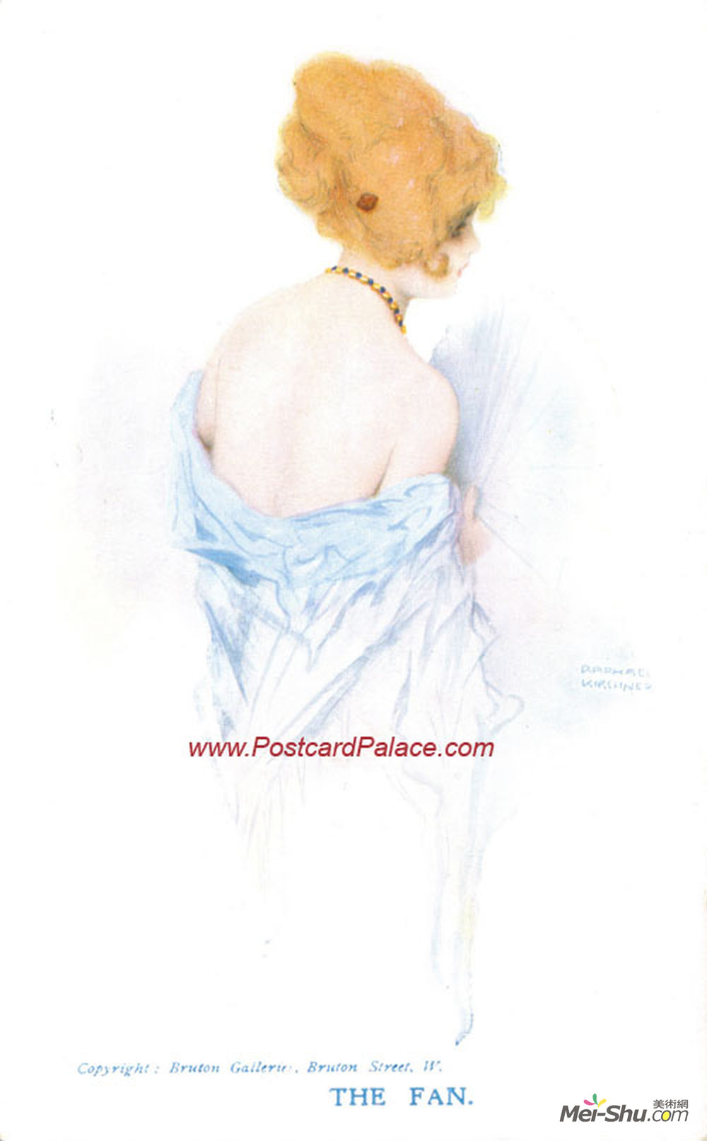 拉斐尔基什内尔(Raphael Kirchner)高清作品《扇子》