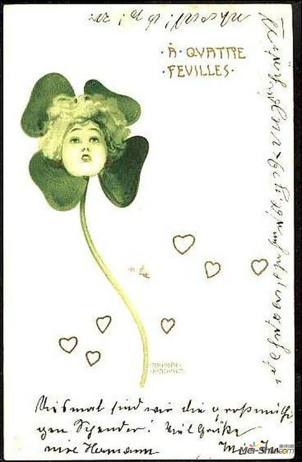 拉斐尔基什内尔(Raphael Kirchner)高清作品《苜蓿》