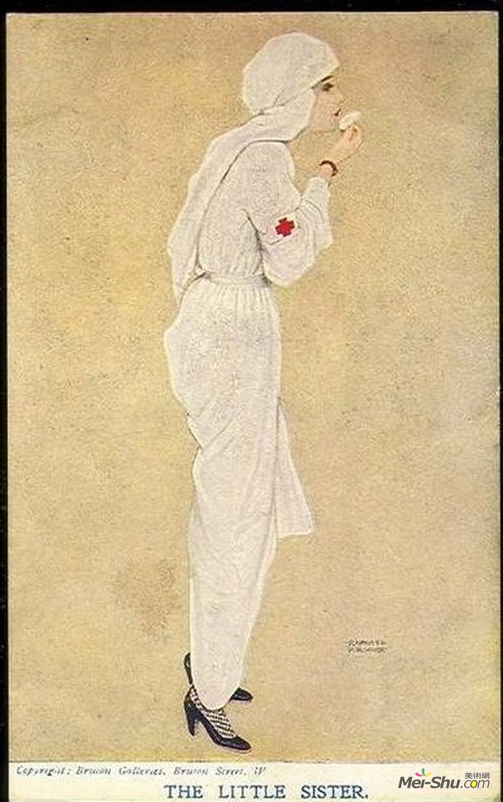 拉斐尔基什内尔(Raphael Kirchner)高清作品《小妹妹》