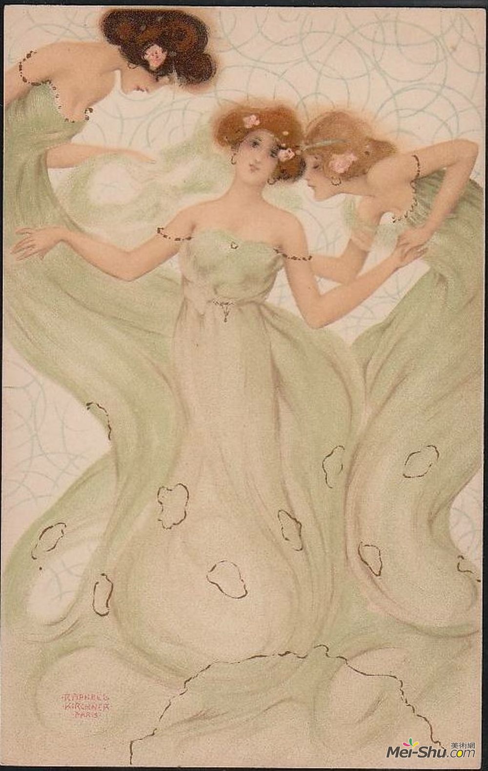拉斐尔基什内尔(Raphael Kirchner)高清作品《梅弗莱斯》