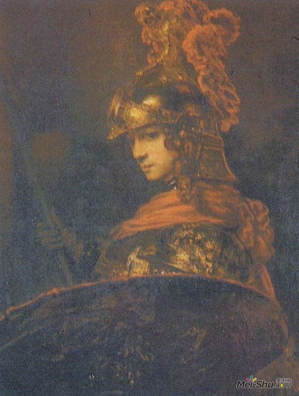 伦勃朗(Rembrandt)高清作品《亚力山大大帝》