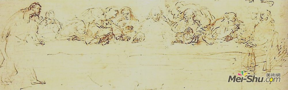 伦勃朗(Rembrandt)高清作品《最后的晚餐》