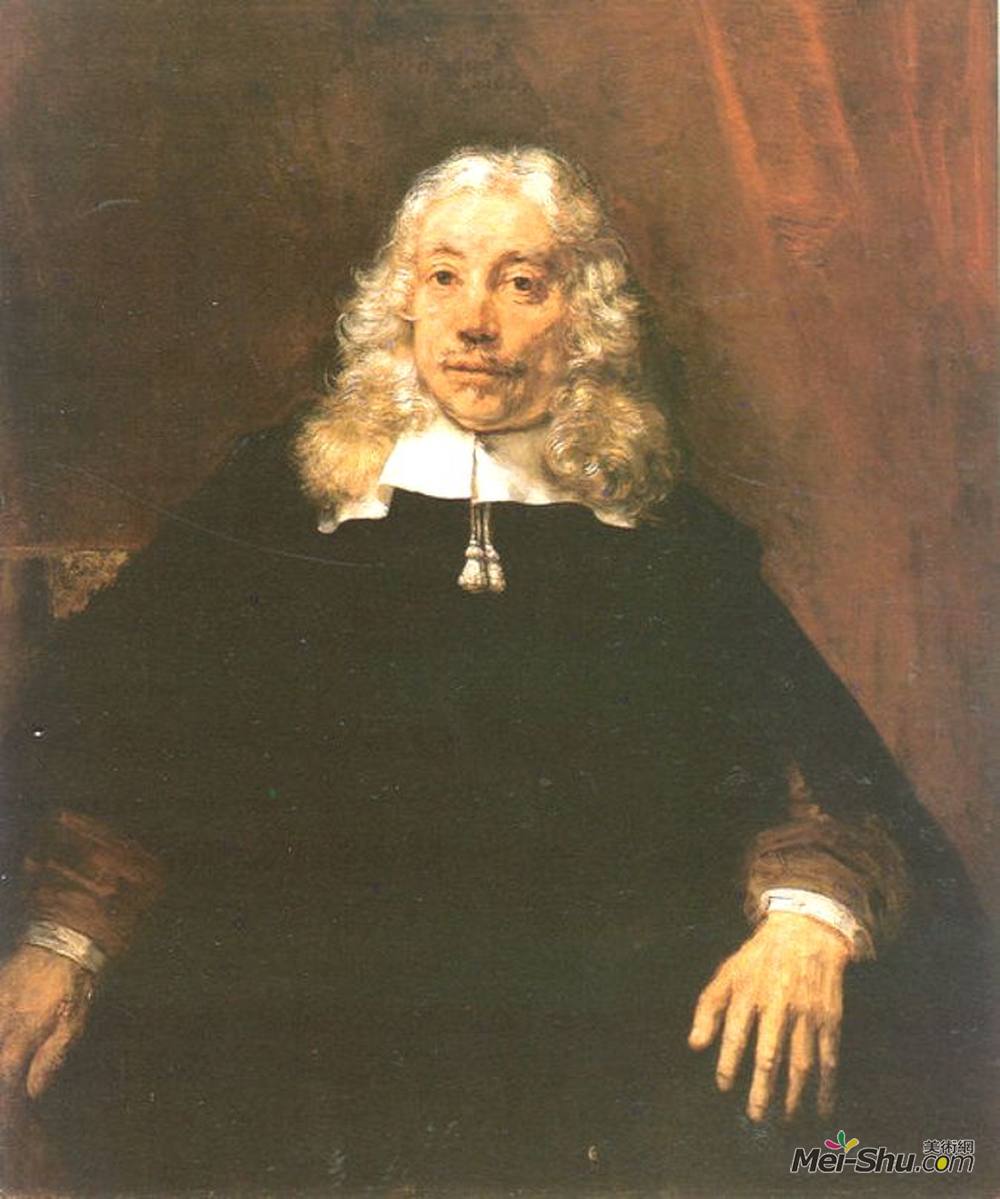 伦勃朗(Rembrandt)高清作品《男人肖像》