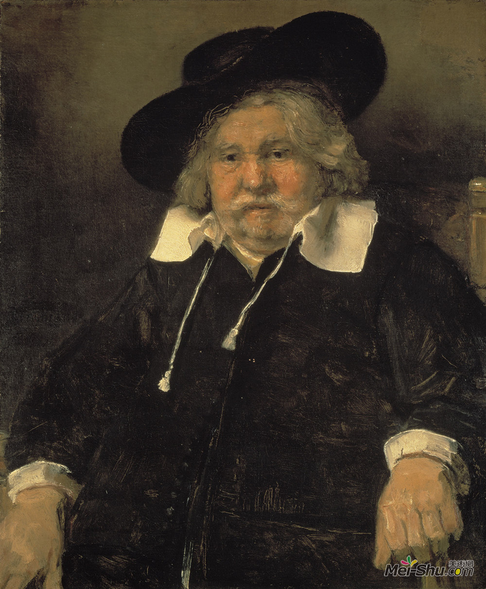 伦勃朗(Rembrandt)高清作品《老年人的肖像》