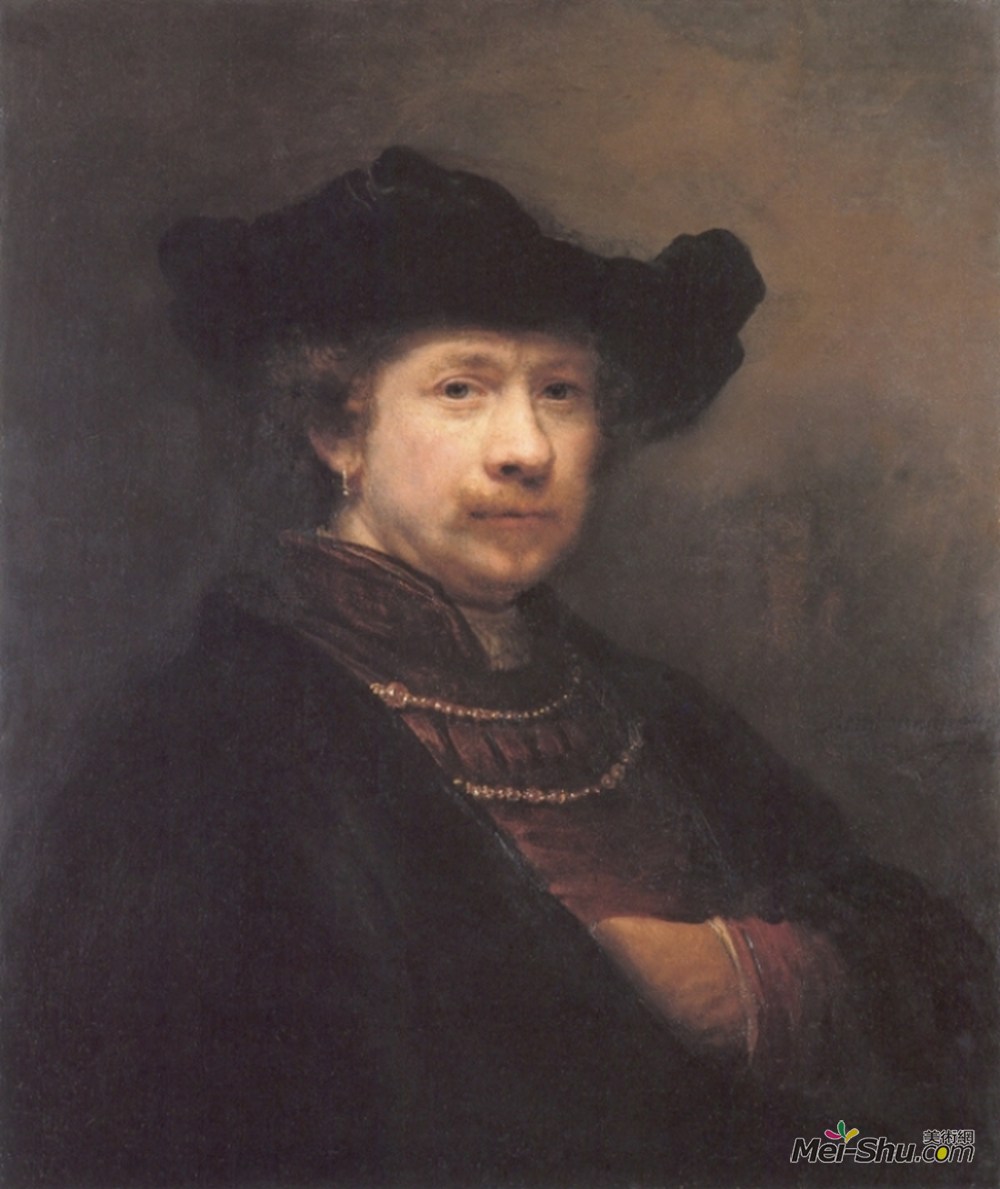 伦勃朗(Rembrandt)高清作品《自画像》